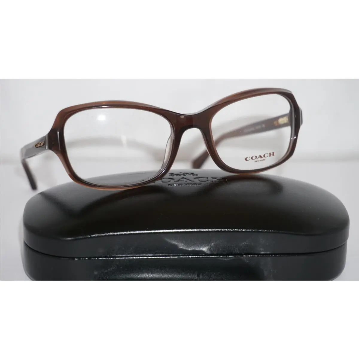 Coach Eyeglasses Dark Brown HC6097 5430 52 18 135