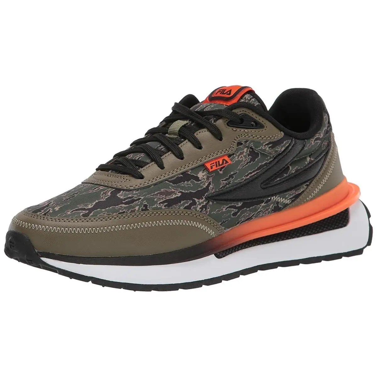 Fila shoes - FILA RENNO - RENNO - CAMOUFLAGE GREEN ORANGE 2