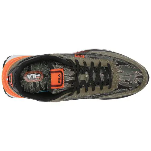 Fila shoes - FILA RENNO - RENNO - CAMOUFLAGE GREEN ORANGE 4
