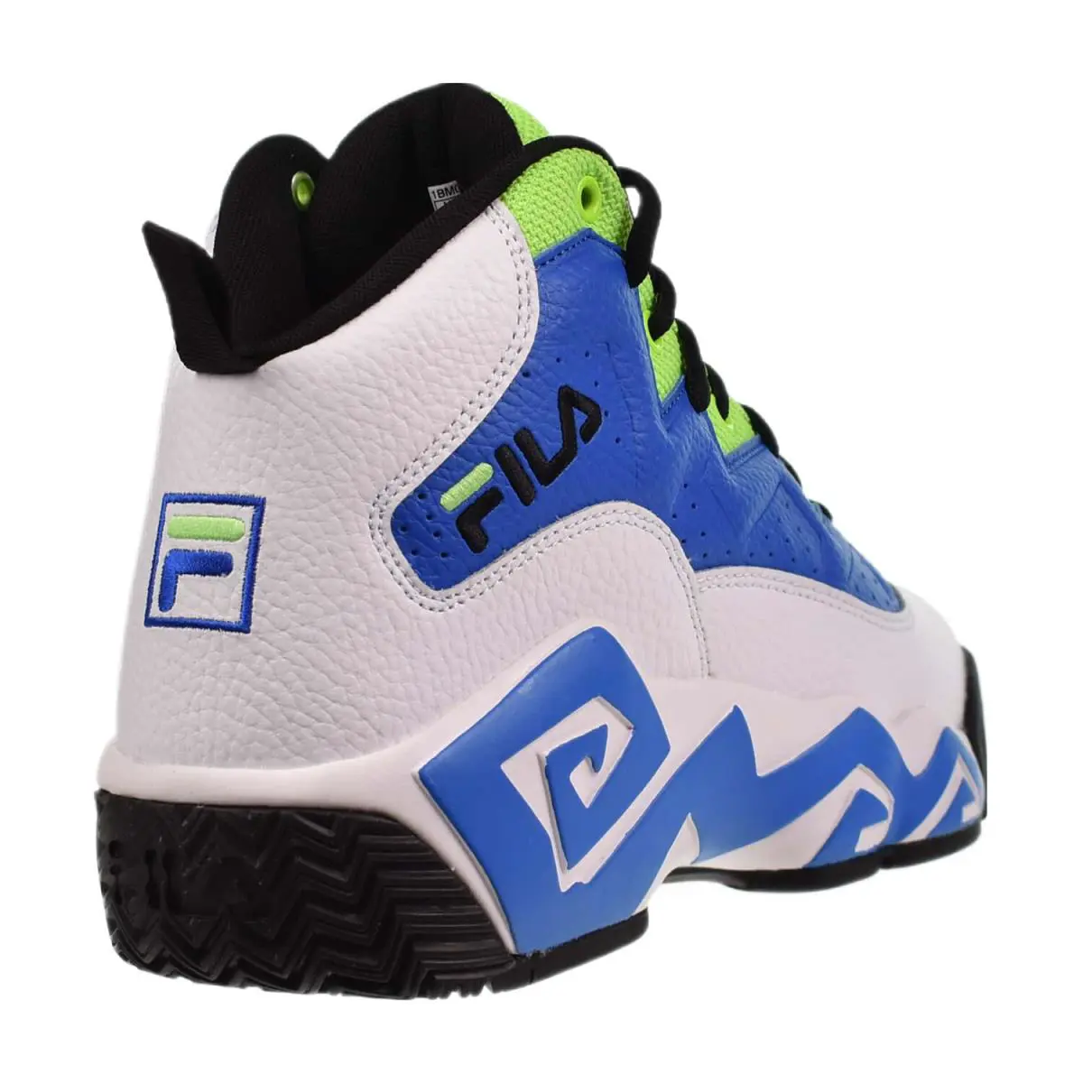 Fila shoes - White-Electric Blue-Green Gecko 1