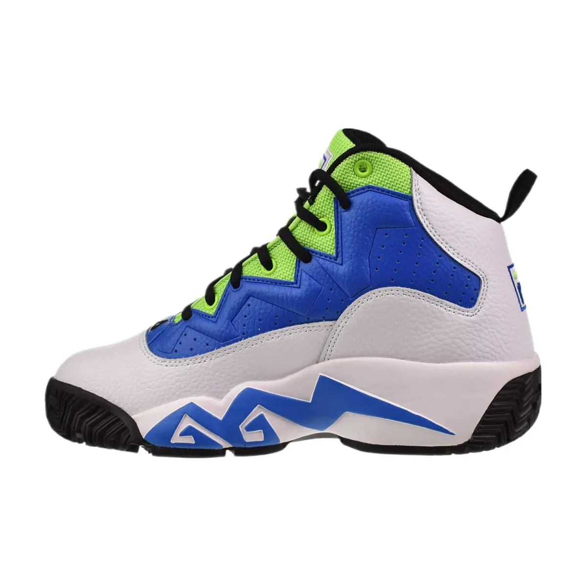 Fila shoes - White-Electric Blue-Green Gecko 8