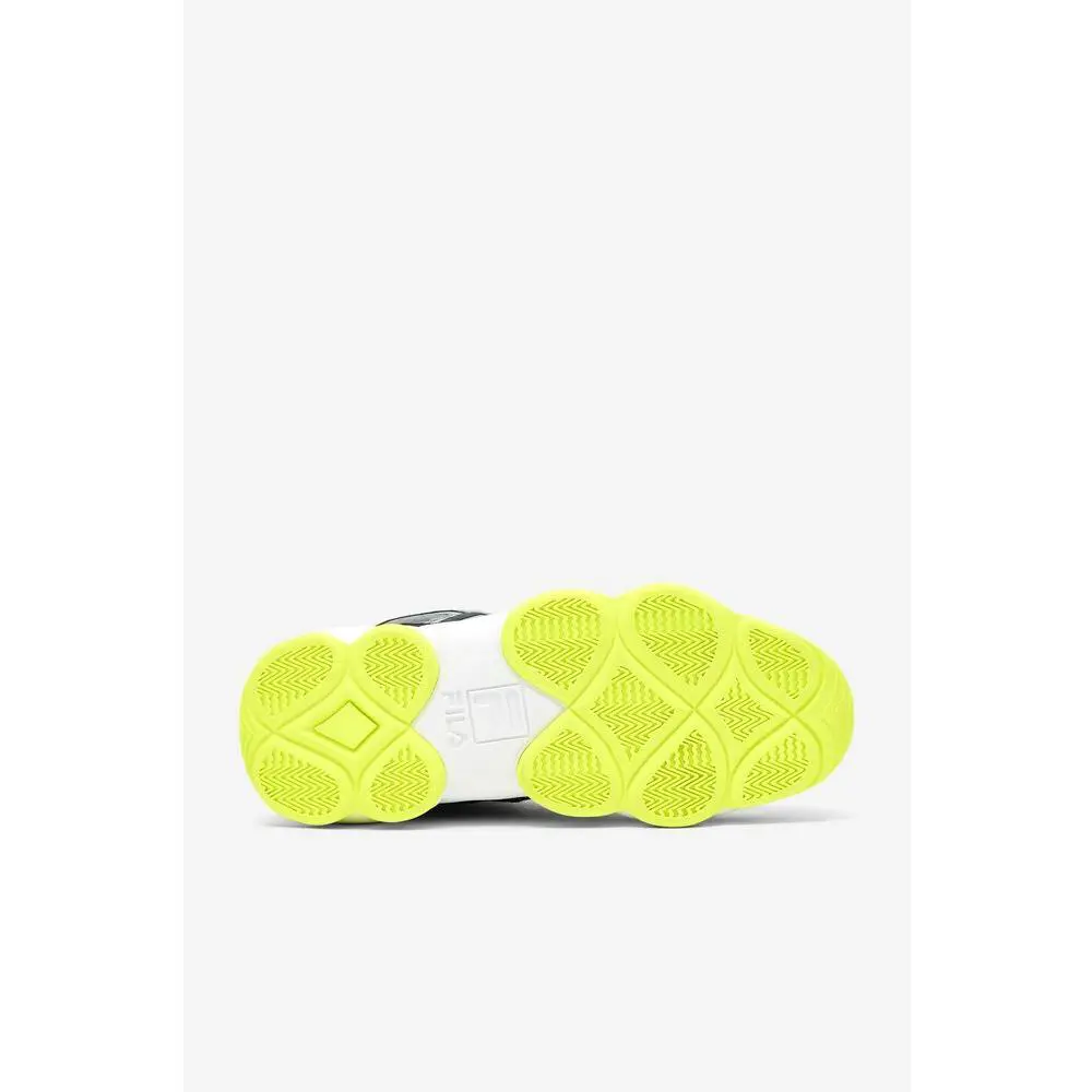 Fila shoes - FILA Spaghetti - Spaghetti - Black Grey Lime Green 3