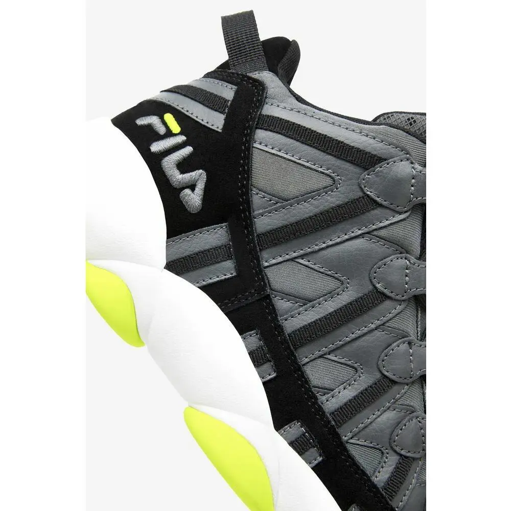 Fila shoes - FILA Spaghetti - Spaghetti - Black Grey Lime Green 8