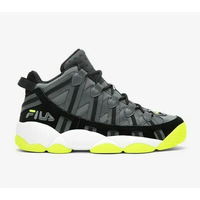 Fila shoes - FILA Spaghetti - Spaghetti - Black Grey Lime Green 7