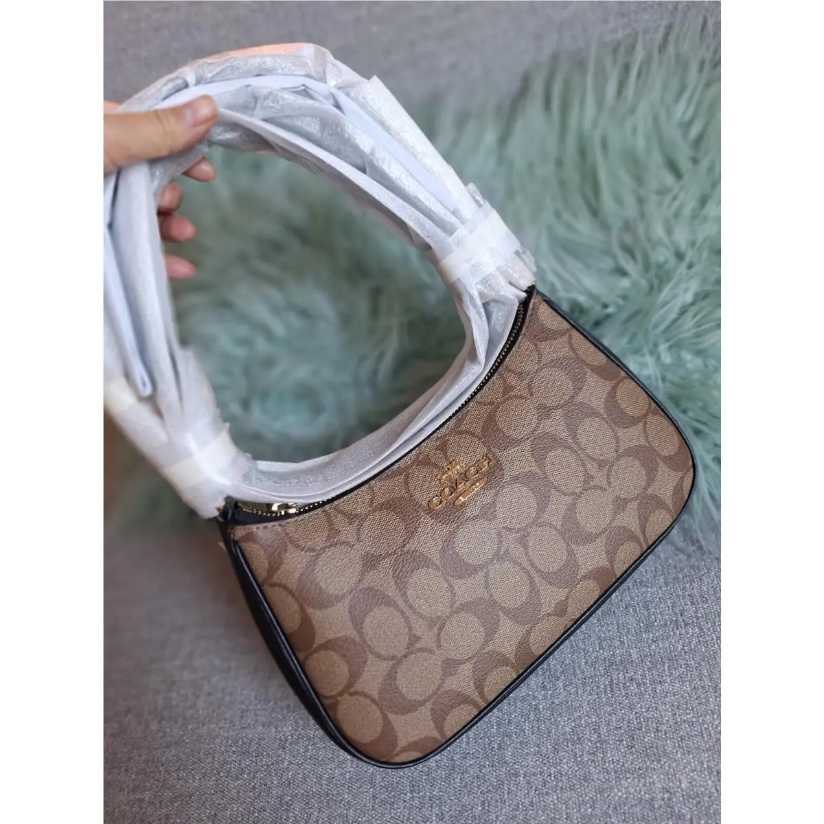 Teri Shoulder Bag In Signature Canvas CA548 by Coach
