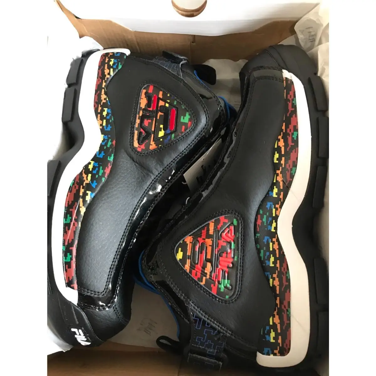 Fila shoes - FILA GRANT HILL 2 - GRANT HILL - 1BM01259-018 - Black 18