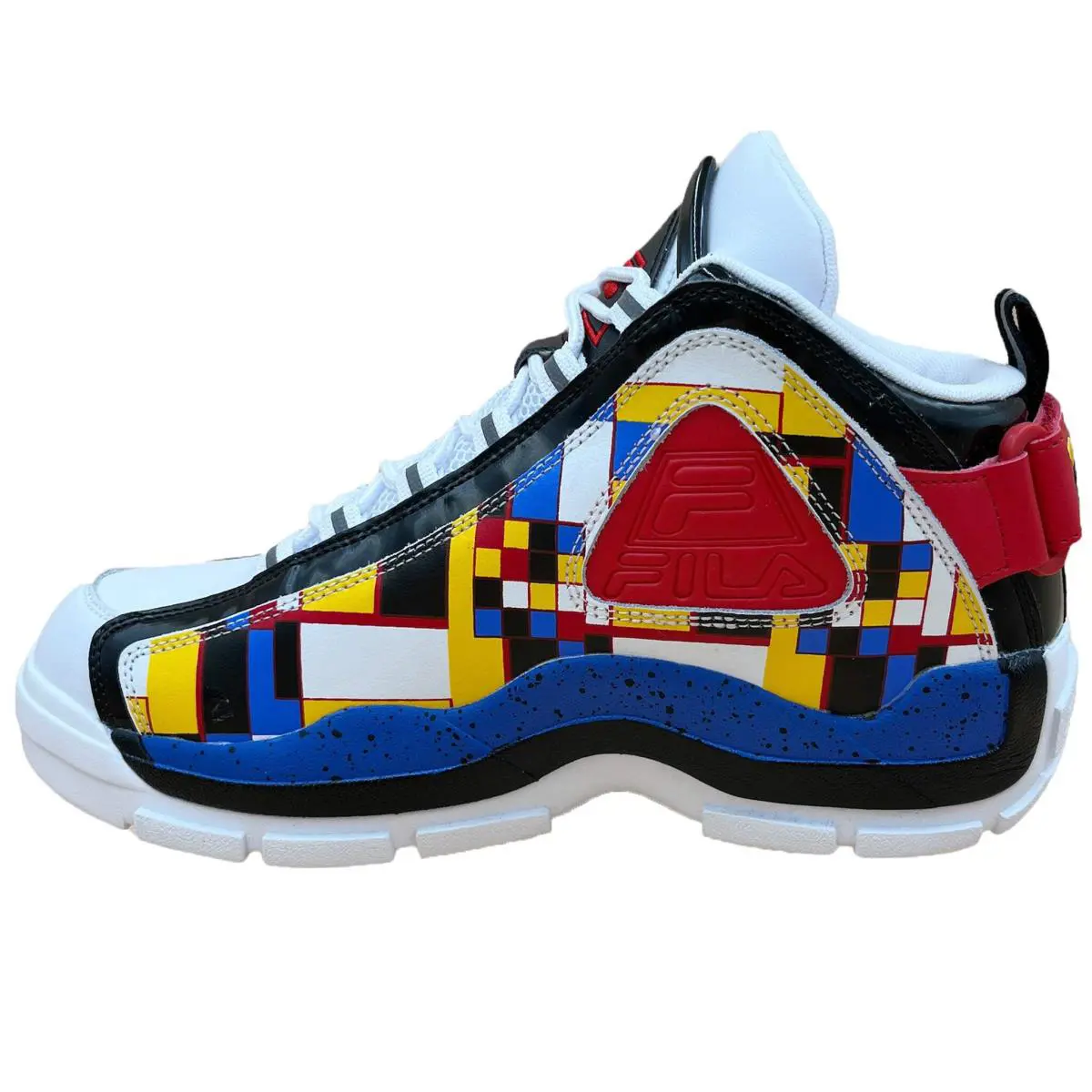 Fila shoes - Grant Hill 2 Ludi - Grant Hill Ludi - White/Black/Gold Fusion (UPC: 791272954893) 2
