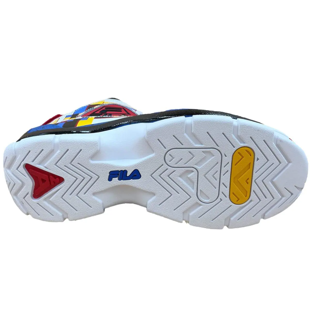 Fila shoes - Grant Hill 2 Ludi - Grant Hill Ludi - White/Black/Gold Fusion (UPC: 791272954893) 4