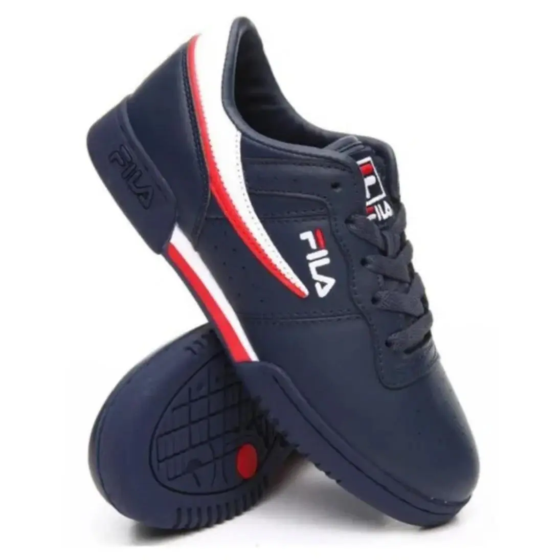 Fila shoes - FILA Original Fitness - Original Fitness - 1FM01809-460 - Navy / White / Red 0
