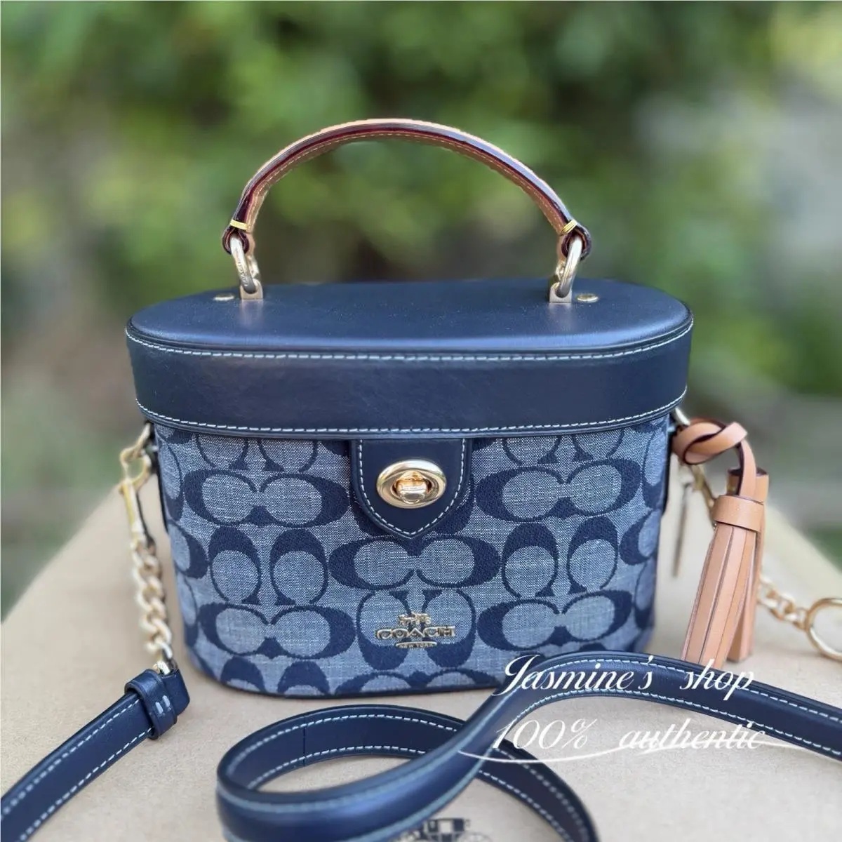 Coach Kay Crossbody In Signature Chambray C8165 Denim