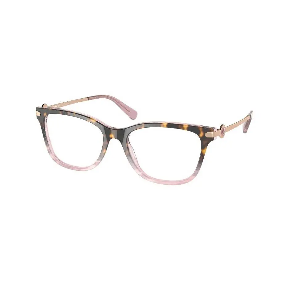 Coach HC6176 5650 Rose Tortoise Gradient Demo Lens 53 mm Women`s Eyeglasses