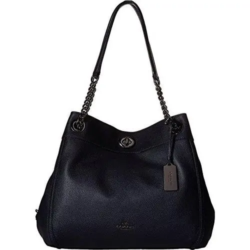 Coach Turnlock Edie Dk/navy One Size