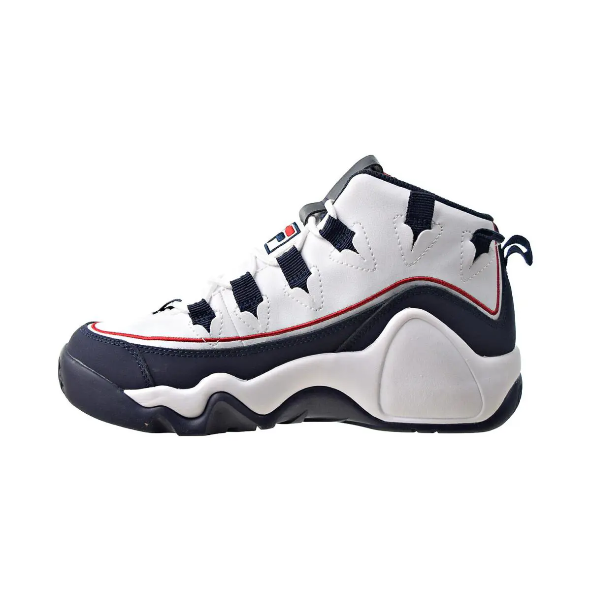 Fila shoes - White-Navy-Red 2