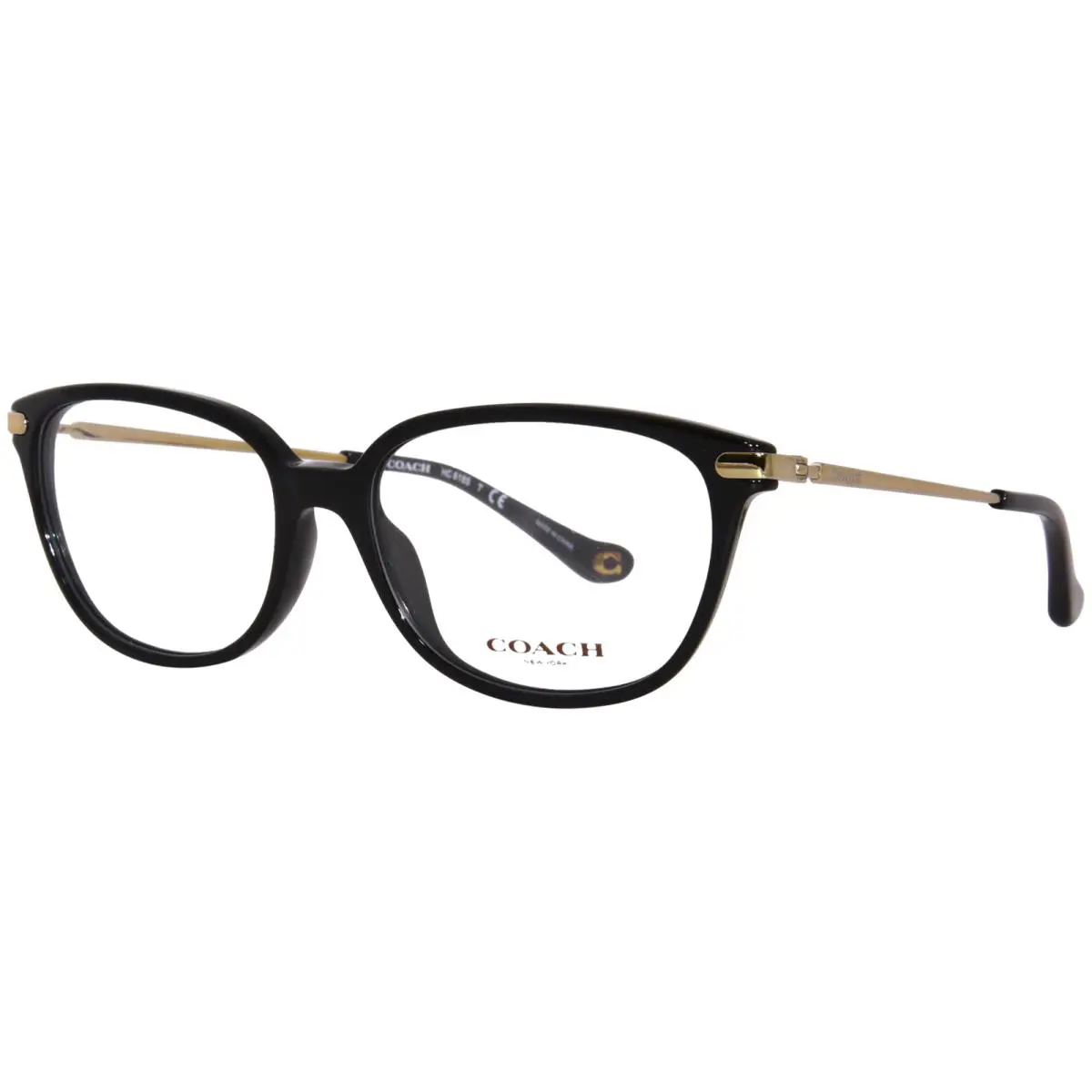Coach HC6185 5002 Women`s Black Full Rim Square Shape 54mm
