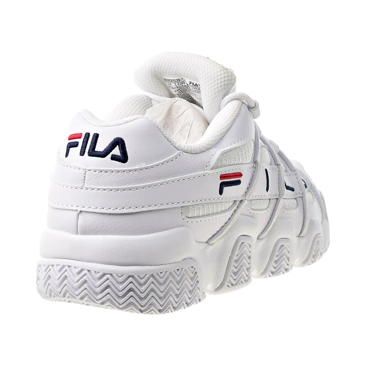 Fila shoes - White-Navy-Red 2