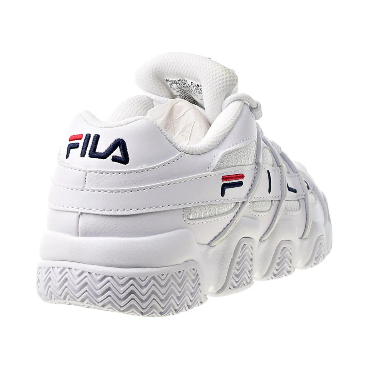 Fila shoes - White-Navy-Red 3