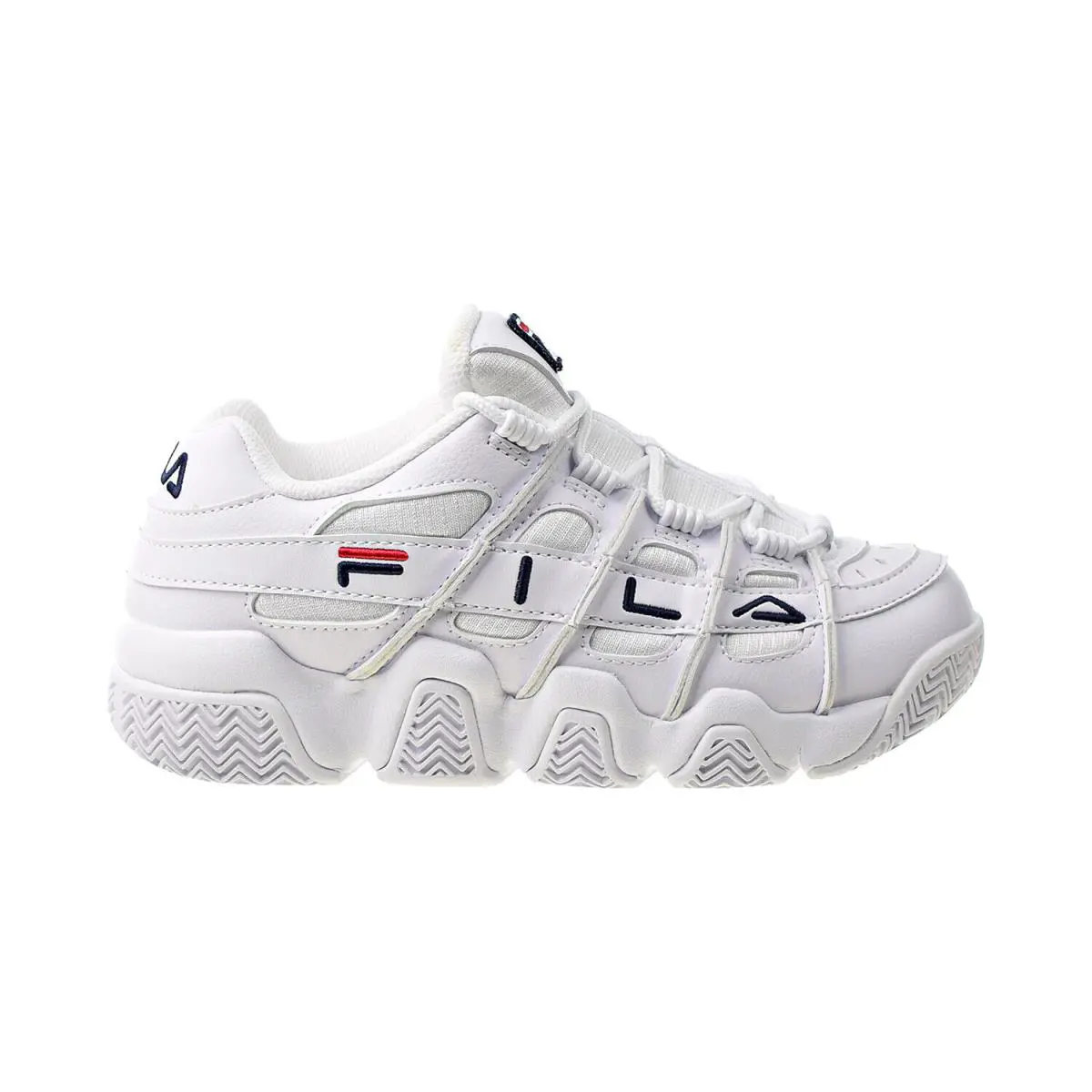 Fila shoes - White-Navy-Red 10