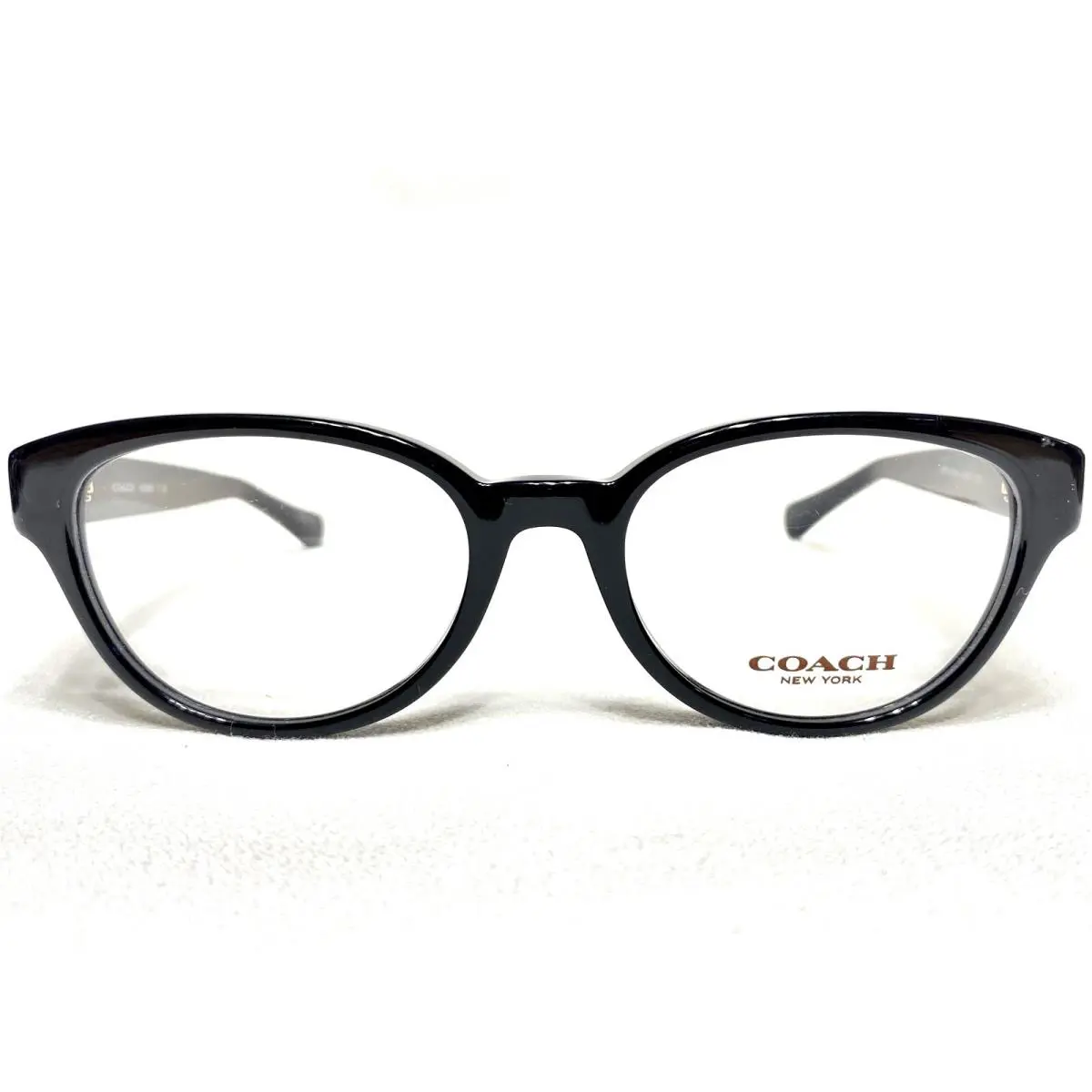 Coach HC6069 5002 Womens Black Oval Designer Eyeglasses Frames 49/17 135 - Frame: Black, Manufacturer: 5002