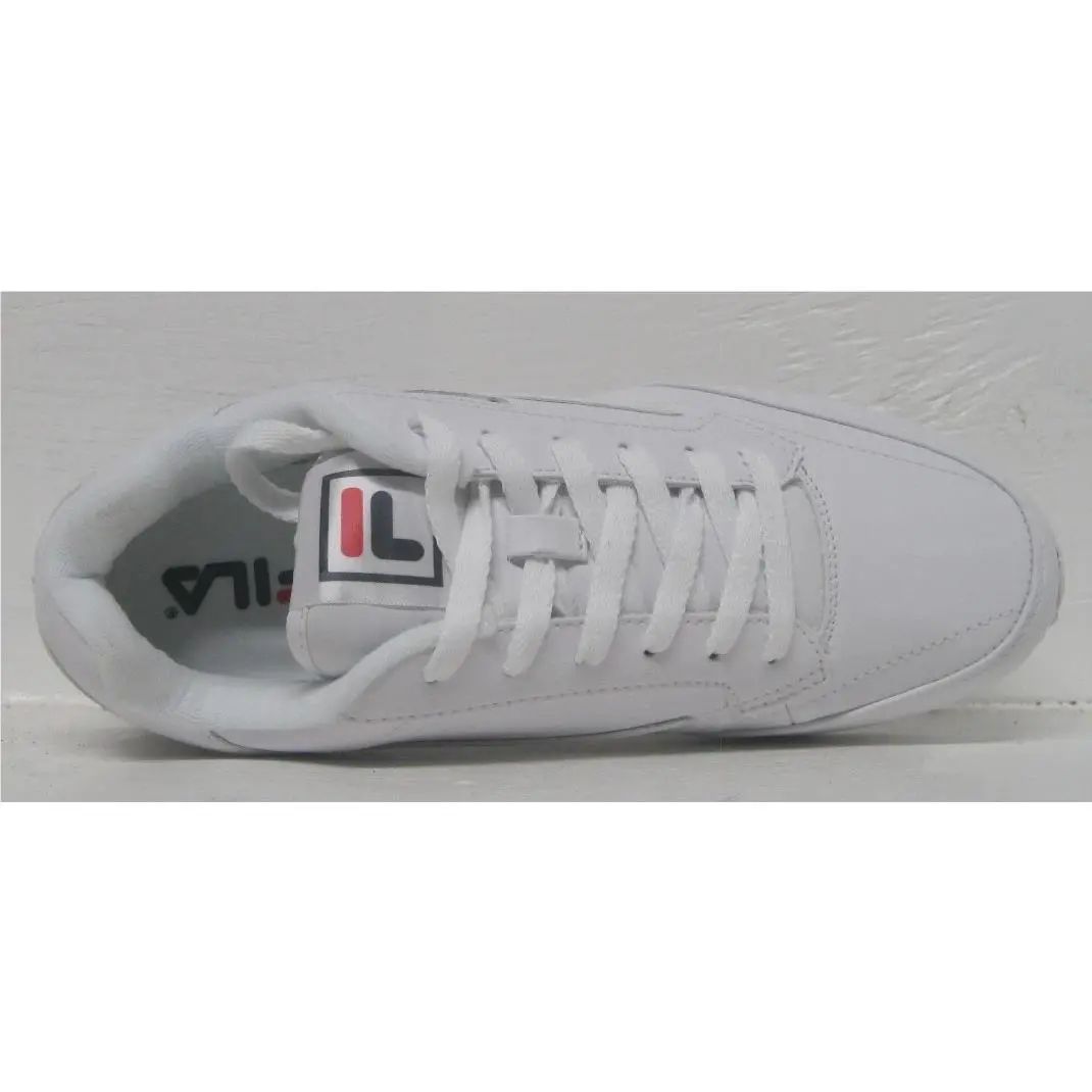 Fila shoes - white/peacoat/chinese-red 3