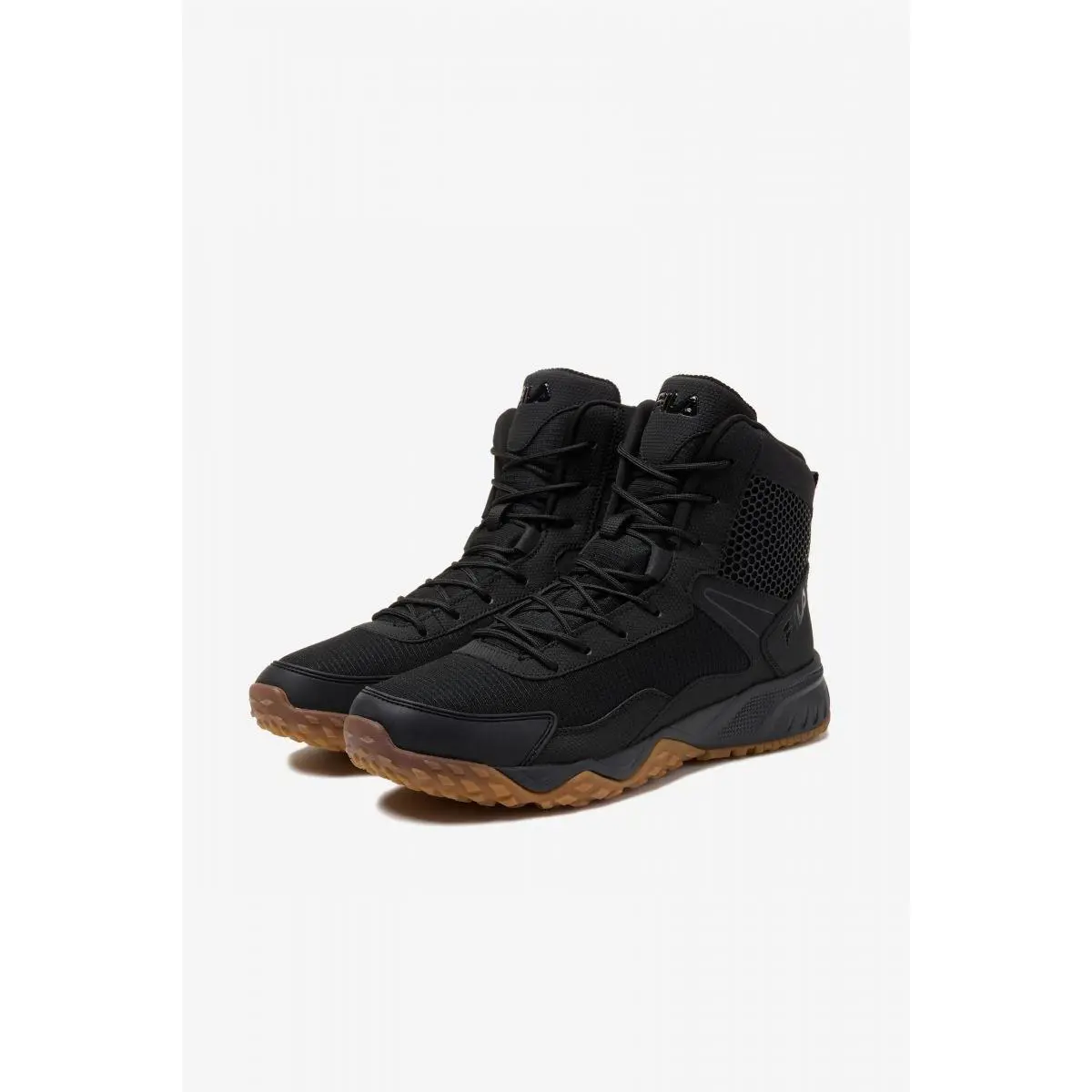 Fila shoes - BLACK/BLACK/GUM 1