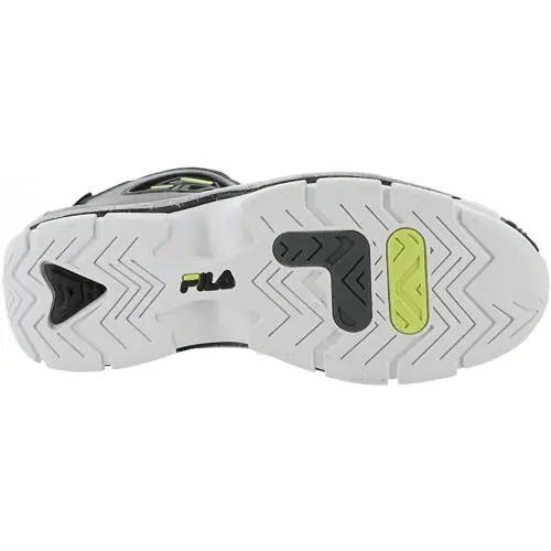 Fila shoes - Fila Grant Hill 2 - Grant Hill - 898013 - Black/Sunny Lime/Castlerock, Manufacturer: Black/White/Wolf Grey 4