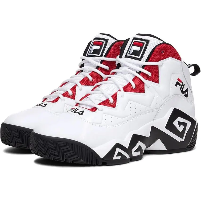 Fila shoes - FILA MB - 1BM02106113 - White/Black/Red 4