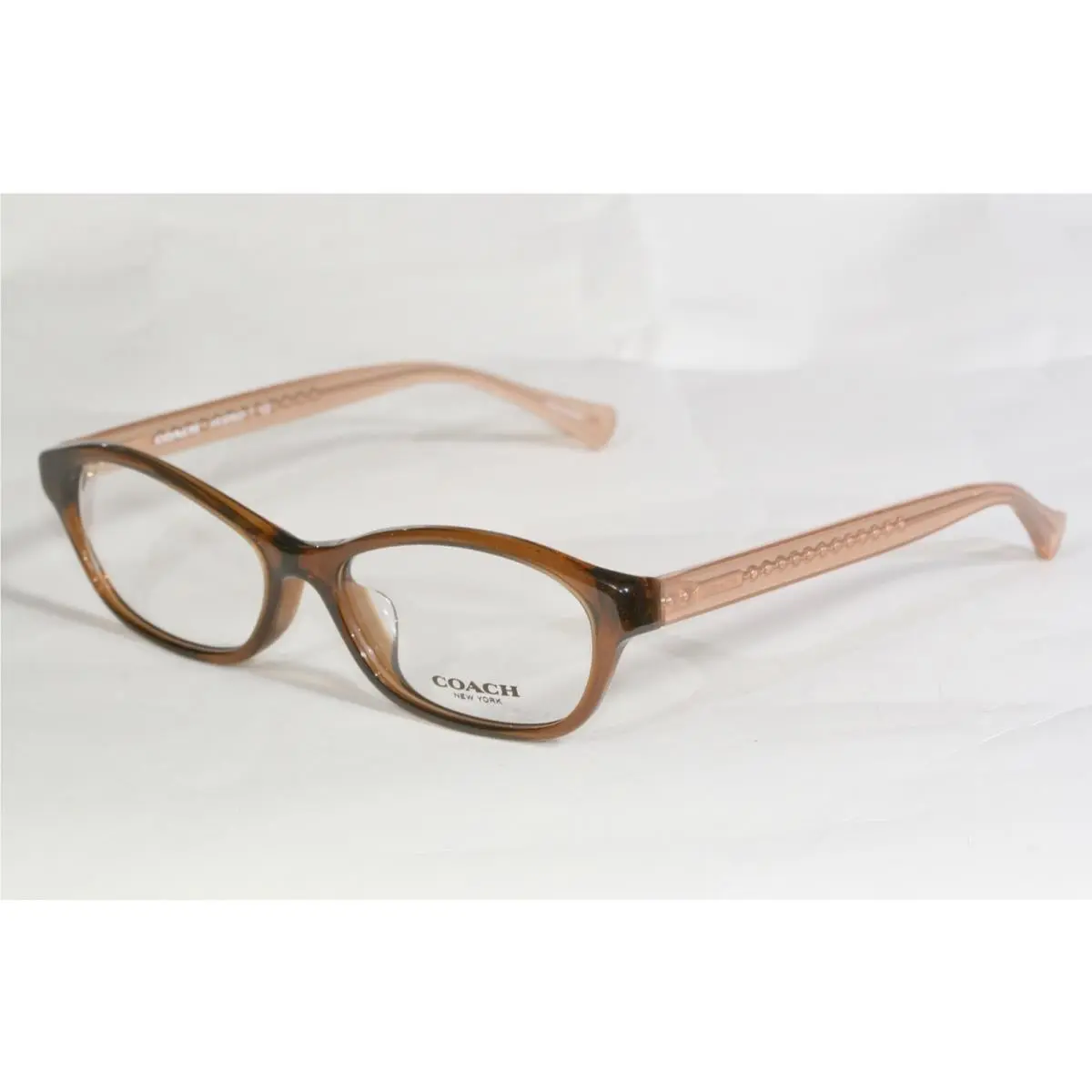 Coach HC6080D 5328 Brown Glitter/ Crystal LT Brownn Eyeglasses 54-16-135