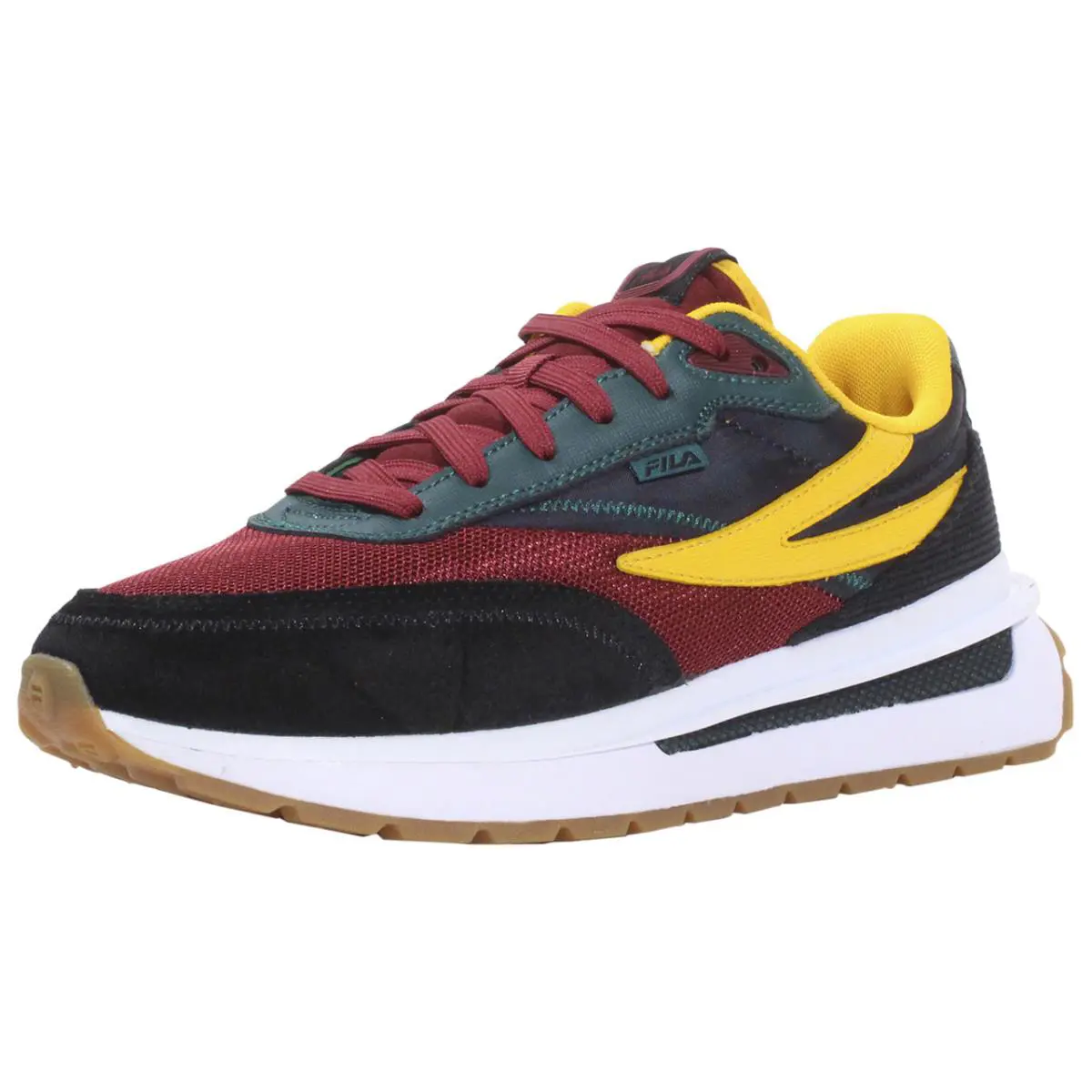 Fila Men`s Renno Sneakers Rhubarb/june Bug/white - Red