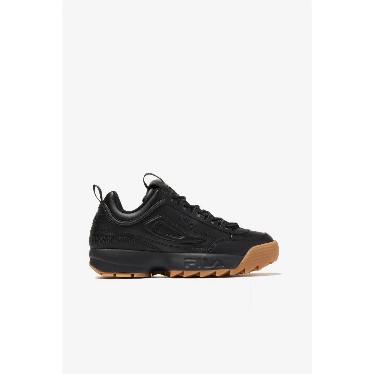 Fila shoes - BLACK/BLACK/GUM 2