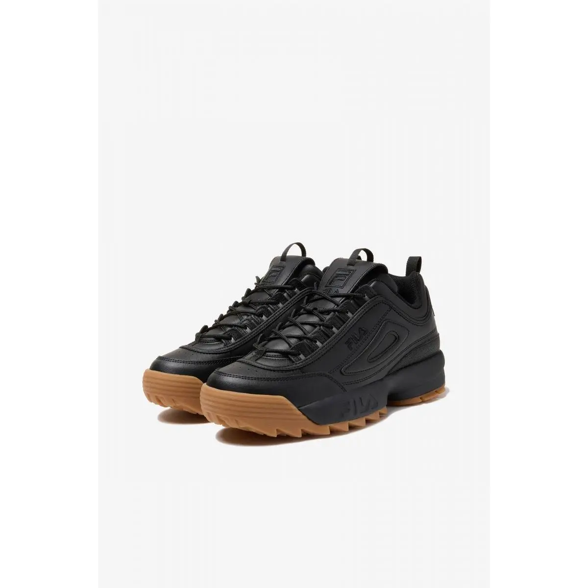 Fila shoes - BLACK/BLACK/GUM 4