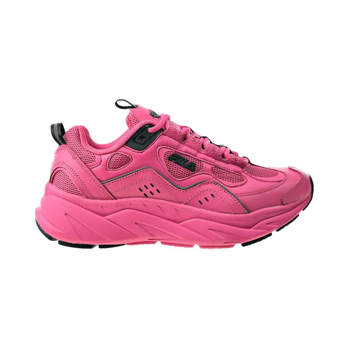 Fila shoes - Shocking Pink-Metallic Silver 5