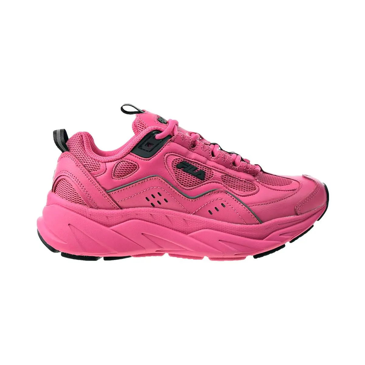 Fila shoes - Shocking Pink-Metallic Silver 5