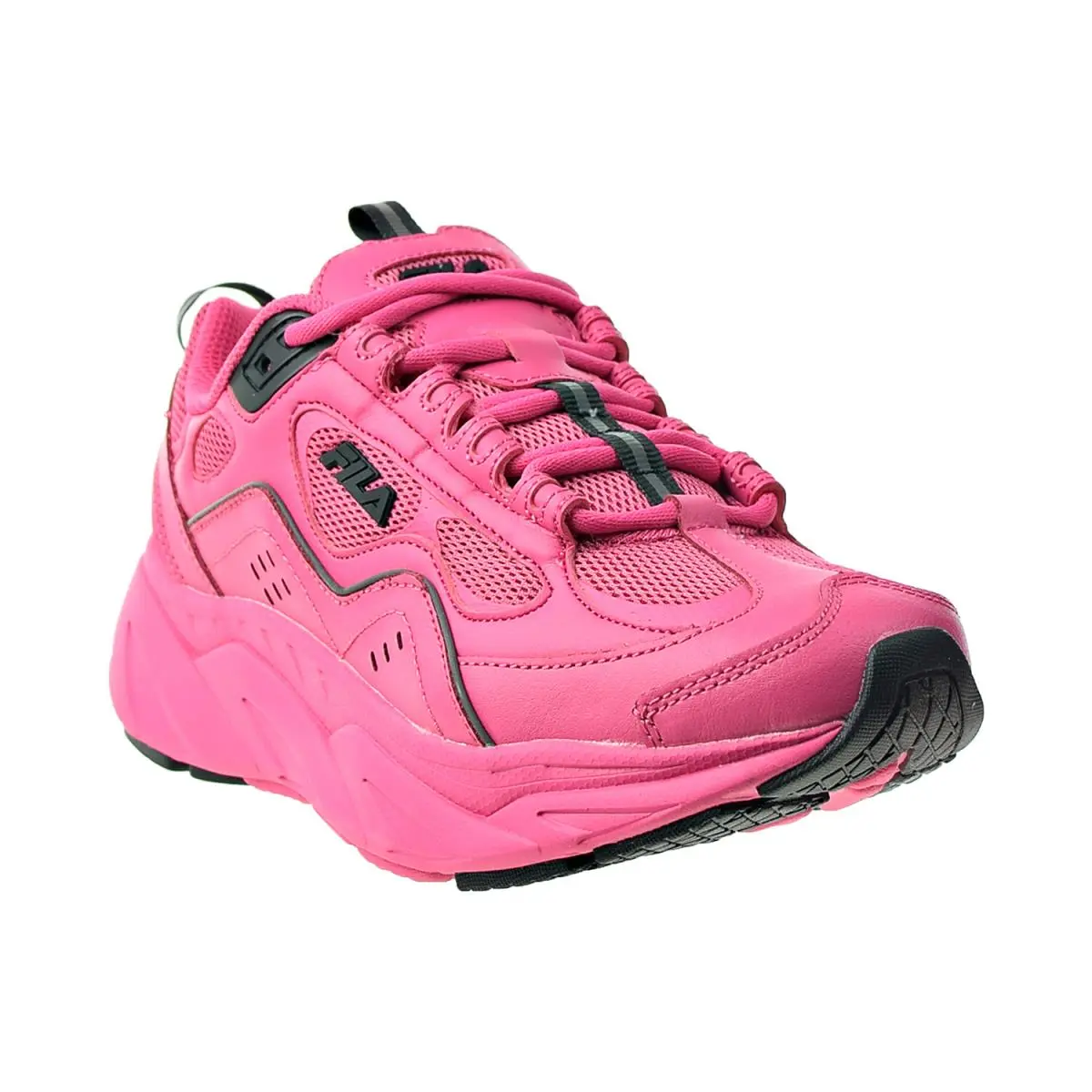 Fila shoes - Shocking Pink-Metallic Silver 6