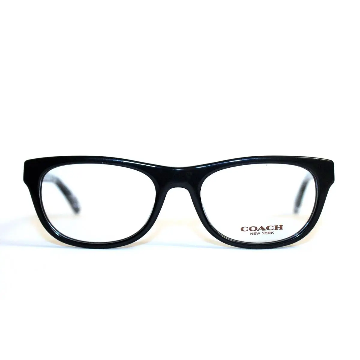 Coach HC6081 5348 Black Crystal Mosaic Eyeglasses RX 51-18-135 MM