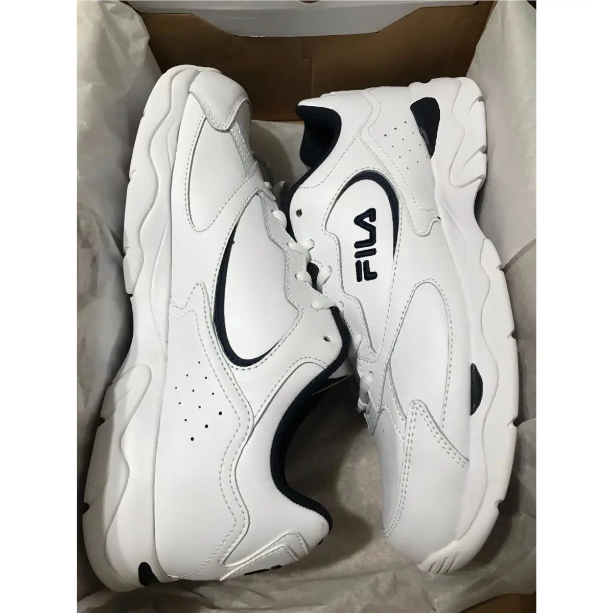 Fila shoes - FILA Tri Runner - Tri Runner - 1CM00882-125 - Navy/White 37