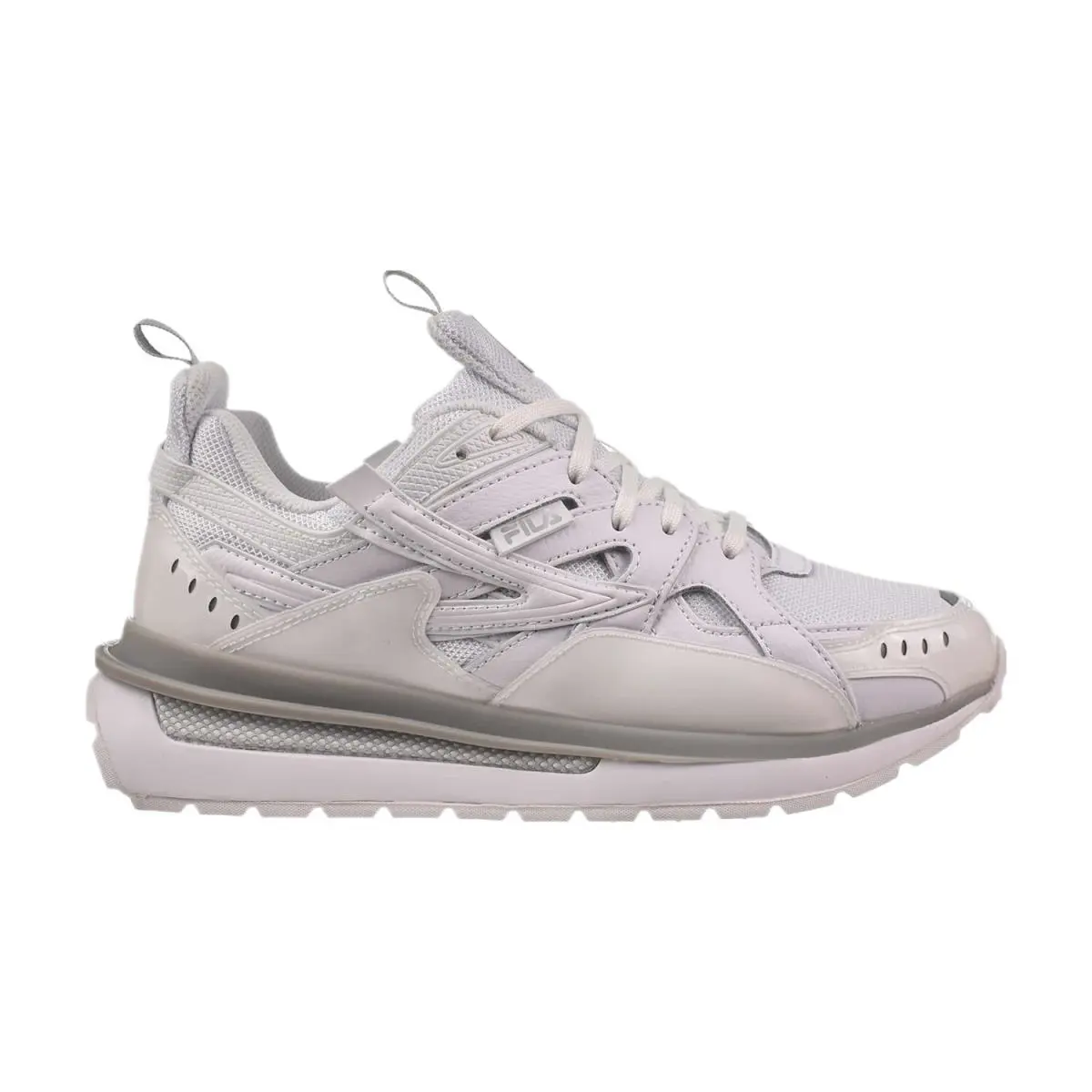 Fila Sandenal Patched Men`s Shoes White-glacier Grey 1RM02010-101 - White-Glacier Grey