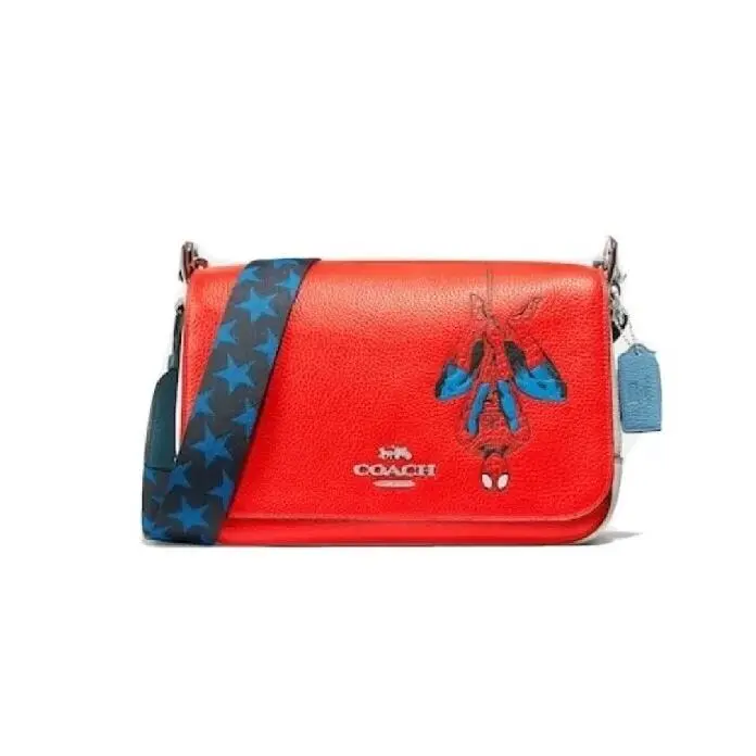 Spiderman Coach Signature Medium Shoulder Bag Crossbody 2900 1 Left