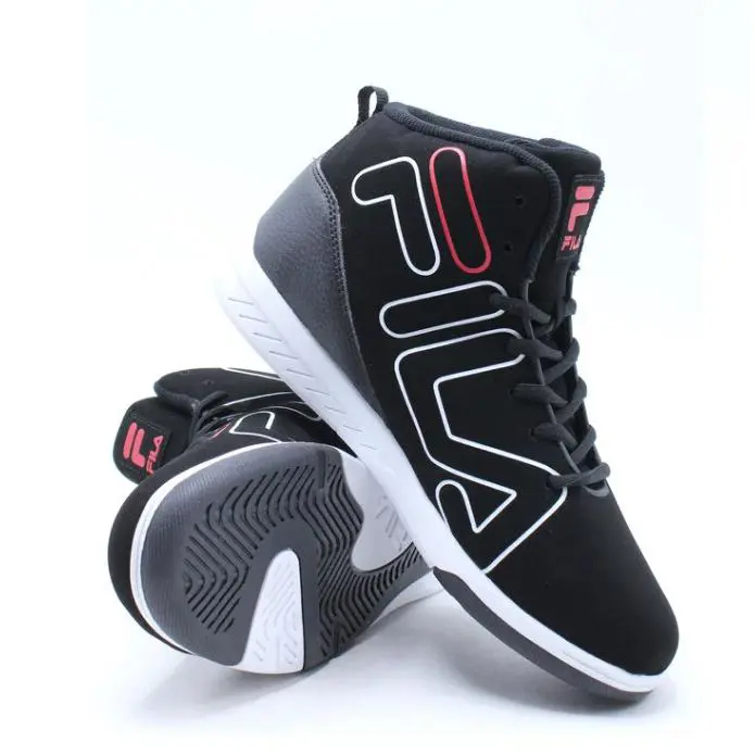 Fila shoes - Black/White/Red 3
