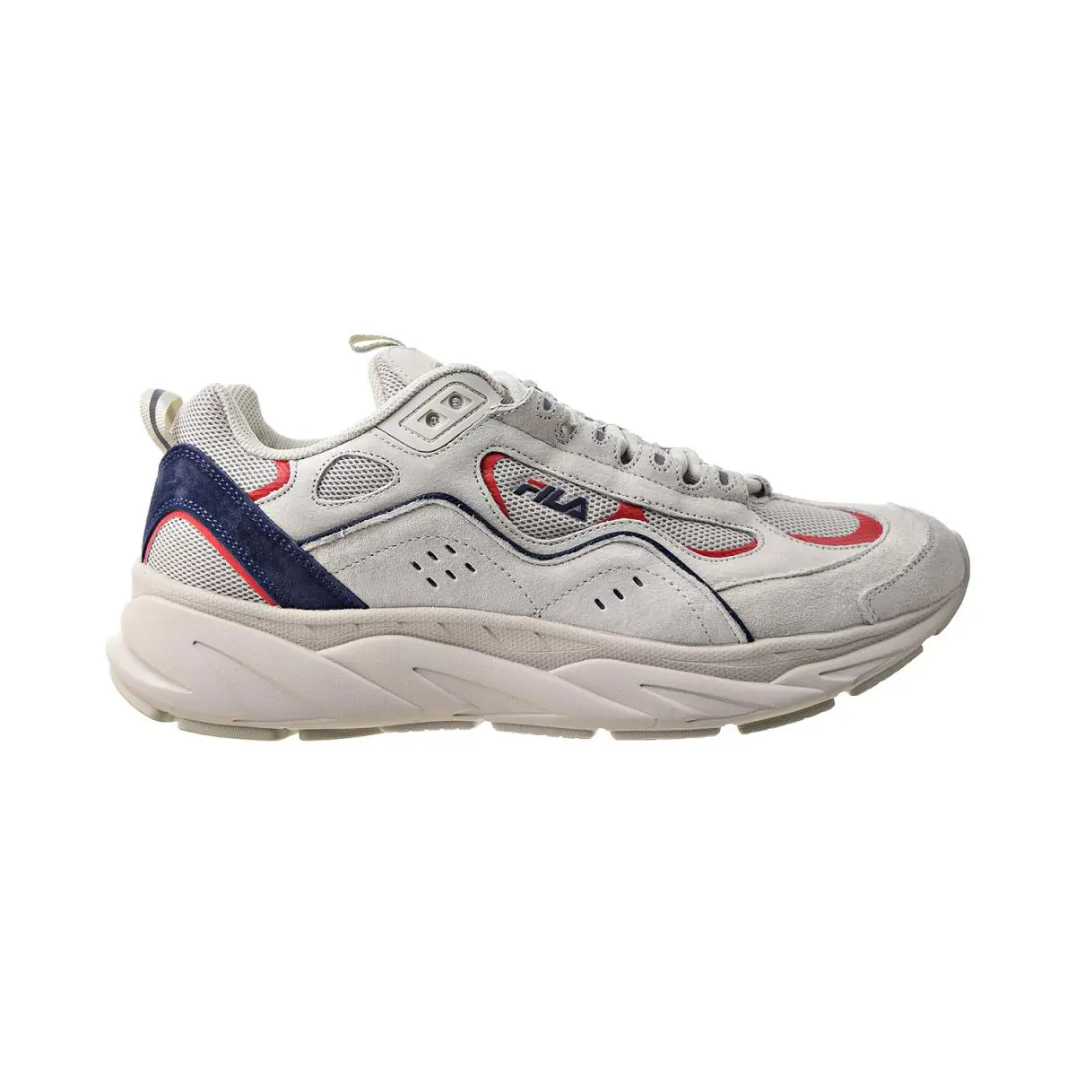 Fila Trigate Men`s Shoes Gardenia-navy-red 1RM01282-125 - Gardenia-Navy-Red