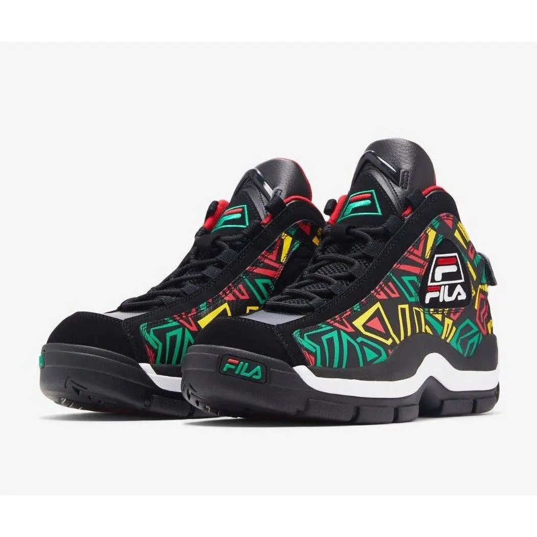 Fila shoes - FILA GRANT HILL 2 - GRANT HILL - 1BM01260-041 - BLACK / JELLY BEAN / LEMON 2
