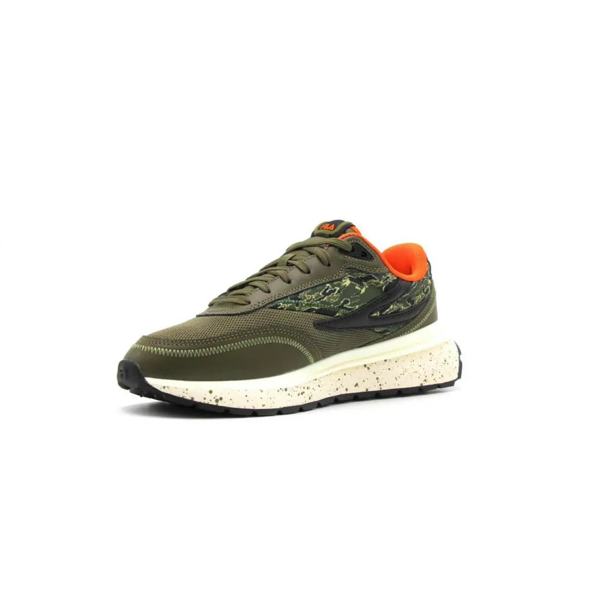 Fila shoes - RENNO - RENNO - CAMOUFLAGE GREEN ORANGE 2