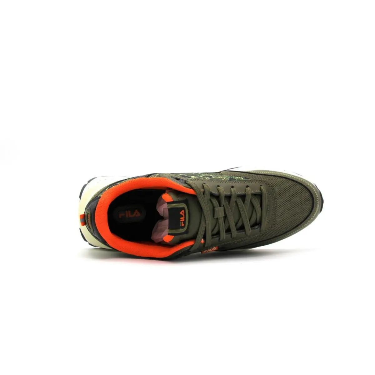 Fila shoes - RENNO - RENNO - CAMOUFLAGE GREEN ORANGE 4