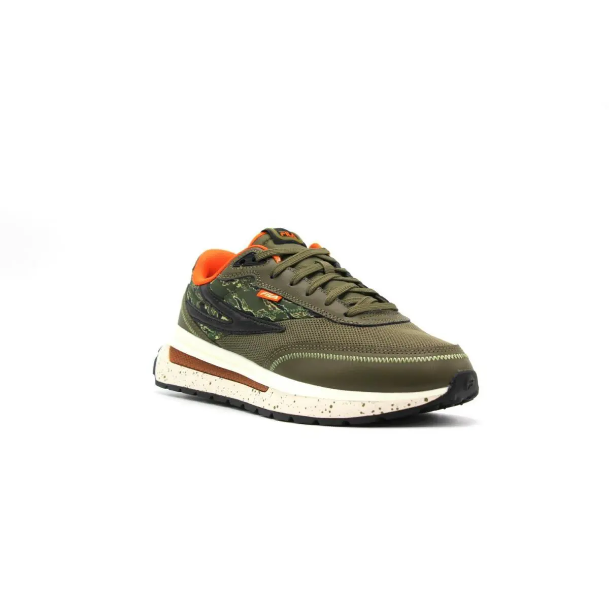 Fila shoes - RENNO - RENNO - CAMOUFLAGE GREEN ORANGE 7
