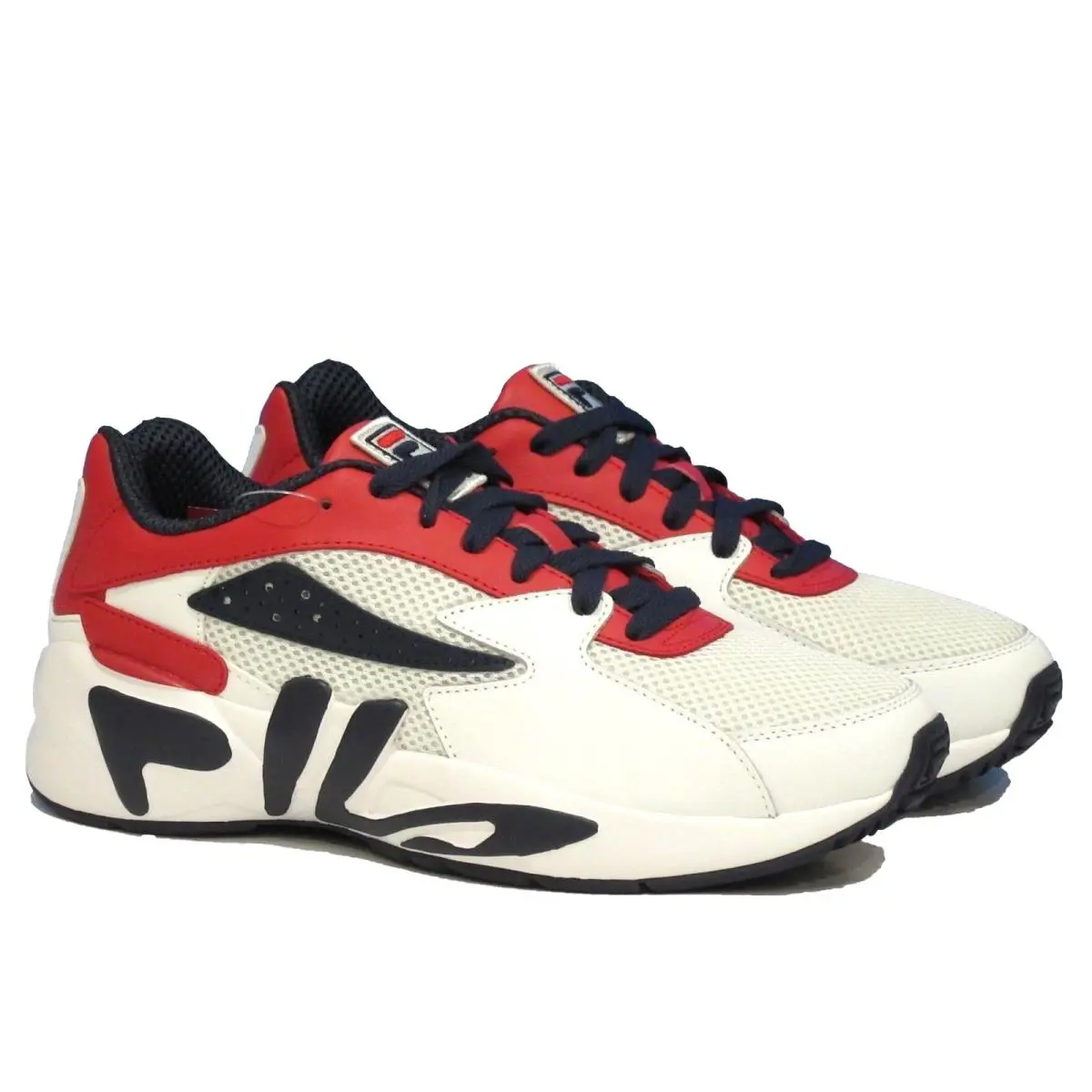 Fila shoes - White/Navy/Red 4