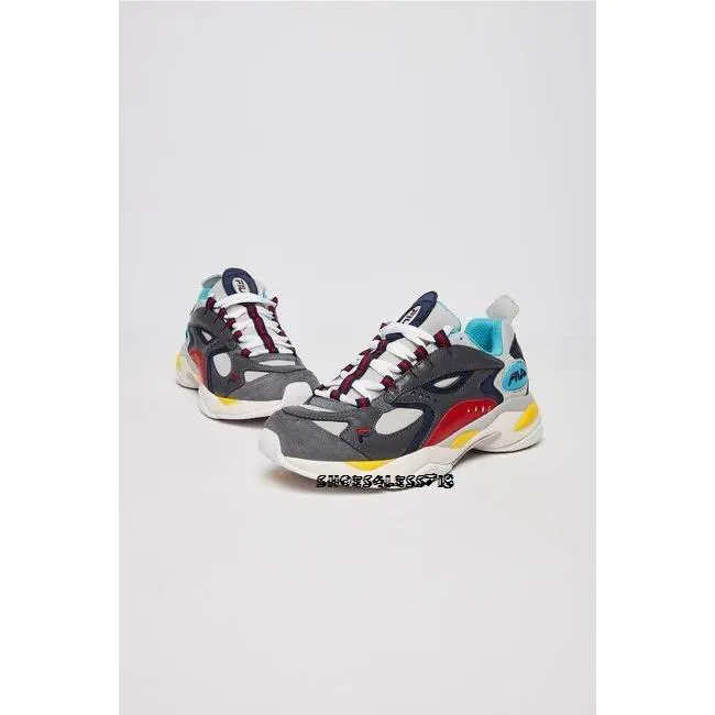 Fila shoes - fila boveasorus - boveasorus - Gray Red Yellow White 0
