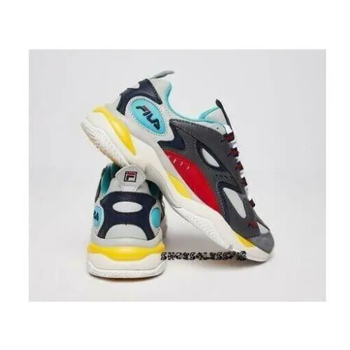 Fila shoes - fila boveasorus - boveasorus - Gray Red Yellow White 4
