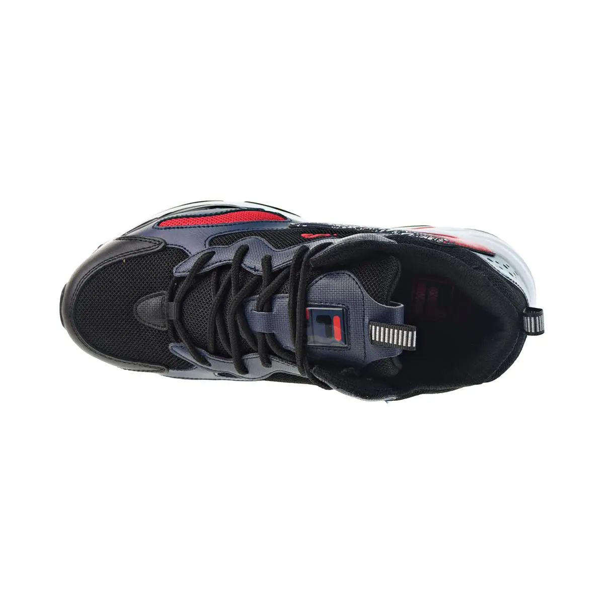 Fila shoes - Black-White-Blue-Red 3