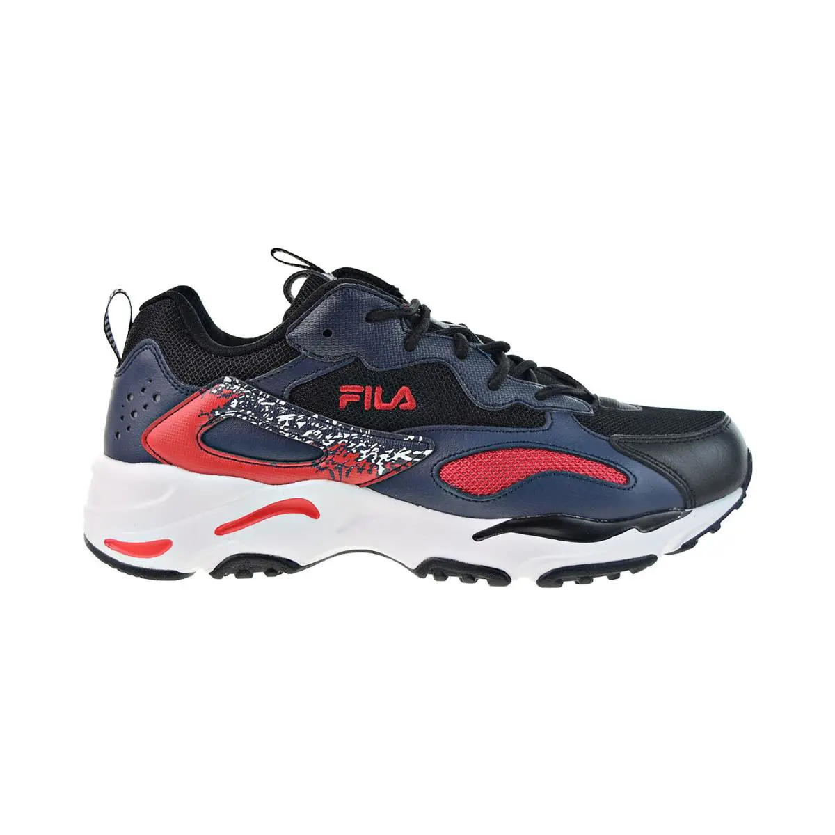 Fila shoes - Black-White-Blue-Red 5
