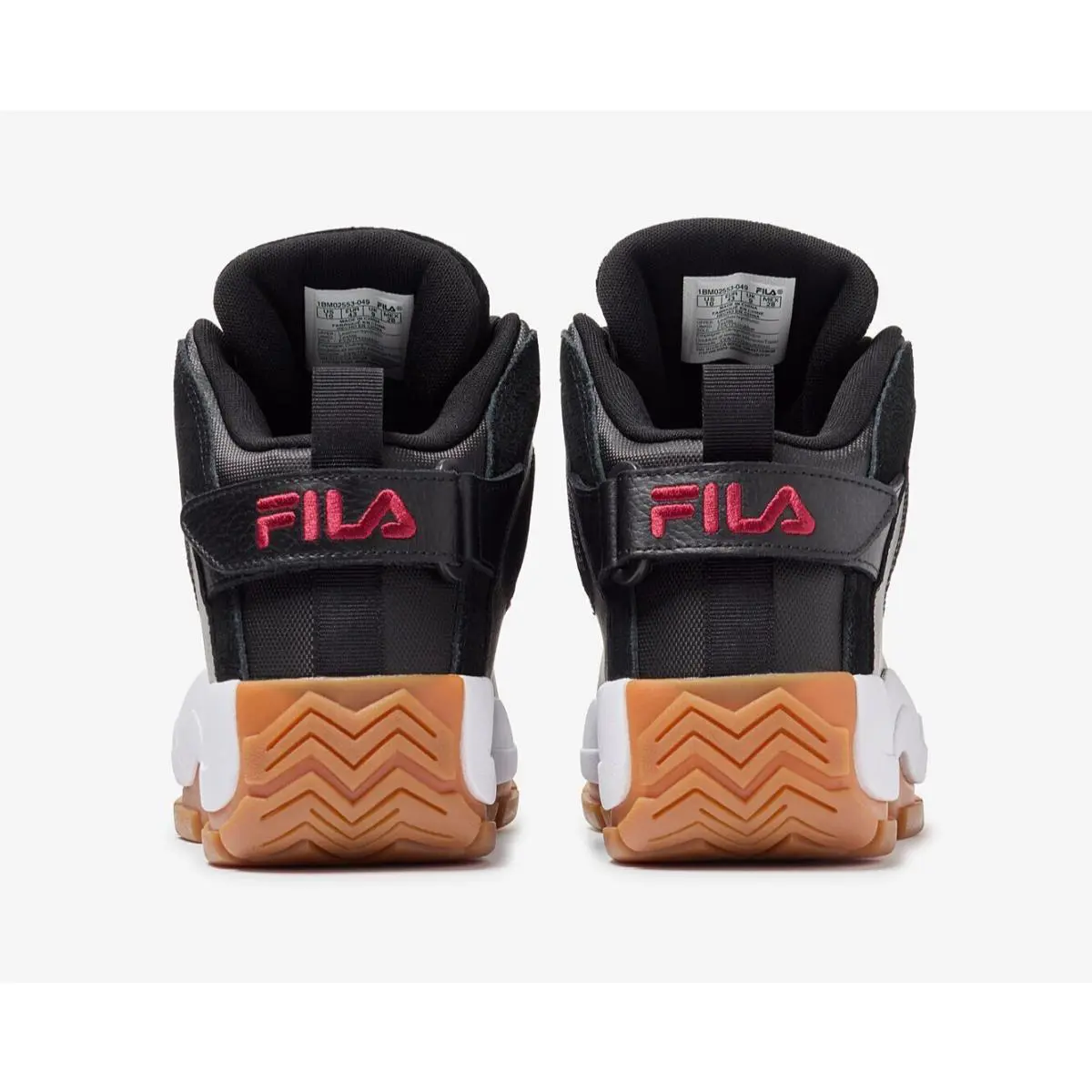 Fila shoes - 1BM02553049 - 1BM02553-049 - BLACK/AMAZON/TIBETAN RED 3