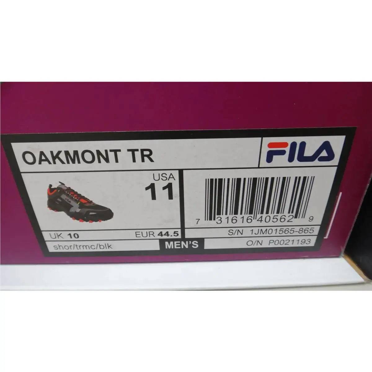 Fila shoes - Oakmont TR - Oakmont - 1JM01565-865 - Multicolor 1